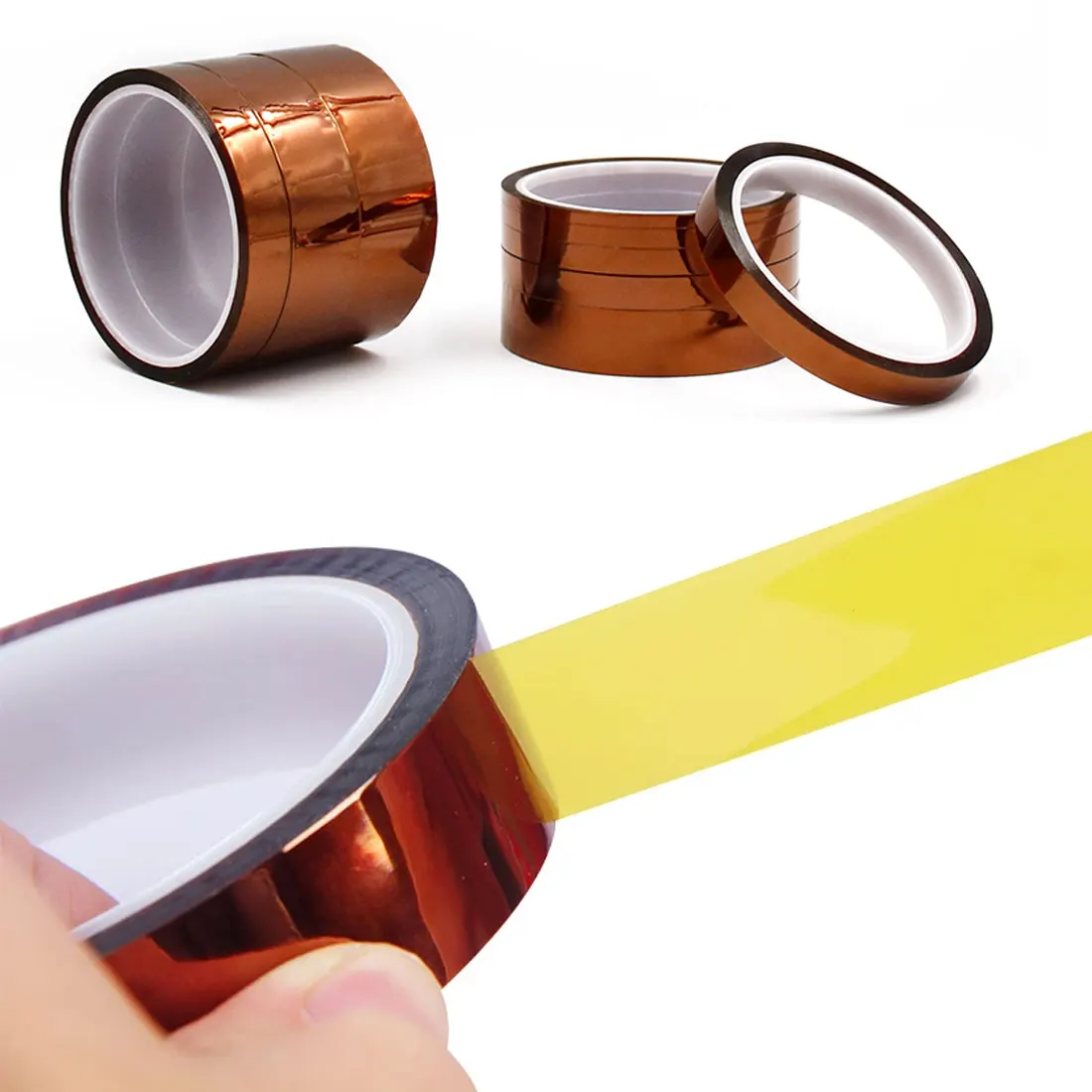 

High Temperature Heat BGA Tape Thermal Insulation Tape Polyimide Adhesive Insulating Adhesive Tape 3D Printing Board Protection