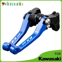 motorbike brake clutch pivot levers with logo for kawasaki kx85 2001 2021 kx85 kx 85 kx 85 kx85 kx 85 2020 2019 2018 2017 2016