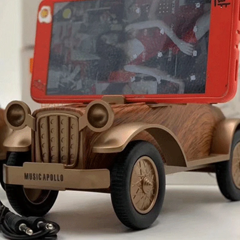 Классический автомобиль Bluetooth Динамик Фотофон в ретро стиле с изображением