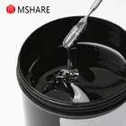 MSHARE 250 г прозрачный гель для наращивания ногтей, прозрачный толстый, не горит для наращивания ногтей, камуфляжный УФ-светодиод