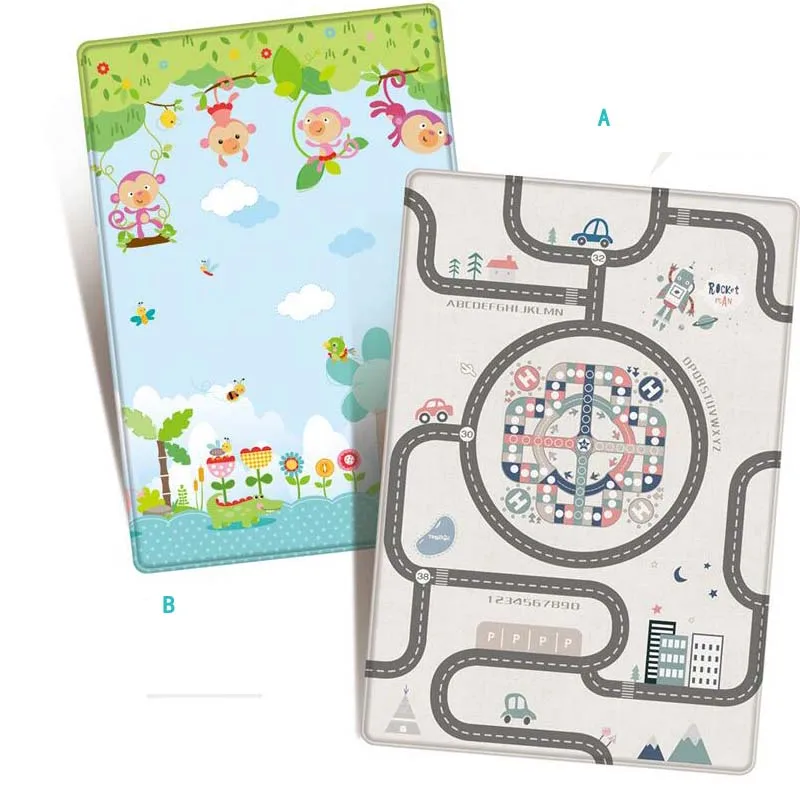 Детский коврик для ползания детский игровой игрушечный лазания детские коврики