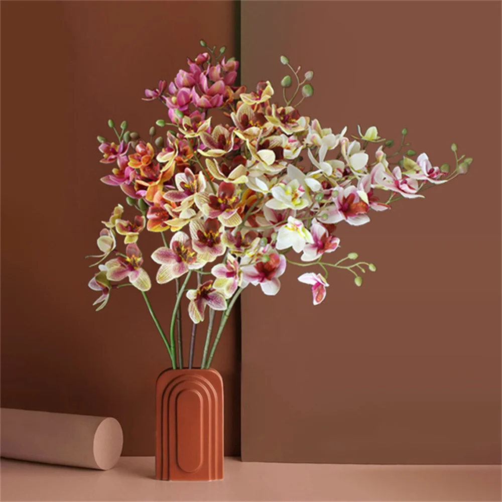 

21 Heads Artificial Flowers Home Room Decoration Wedding Butterfly Fake Flower Floral Christmas Party Decoration Accessories