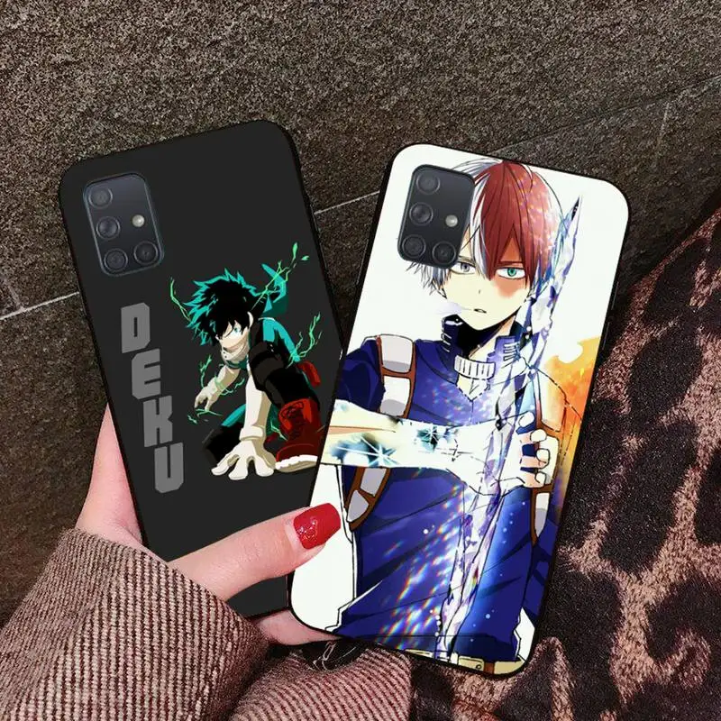 Чехол для телефона HPCHCJHM Shoto Todoroki моя геройская Академия чехол Samsung A10 A20 A30 A40 A50 A70 A80