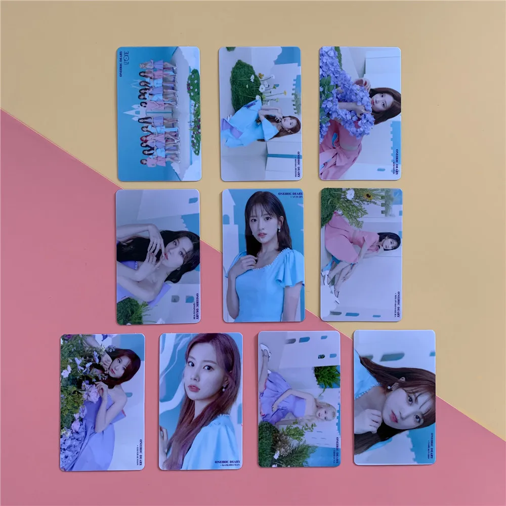 

10 шт./компл. Kpop IZONE, наклейки для фотографий, фотоальбом, Oneiric Diary, наклейки для фотокарт