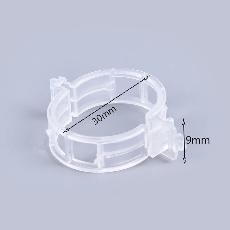 

50/100pcs Reusable 25mm Plastic Plant Support Clips Clamps For Plants Hanging Vine Garden Greenhouse Vegetables Tomatoes Clips