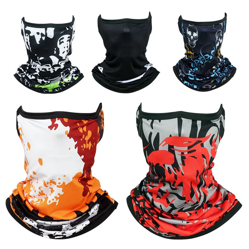

Outdoor Climbing Bandana Magic Neckerchief Microfiber Unisex Scarf Snood Ice Silk Sunscreen Bike Riding Elastic Snood Scrunchie