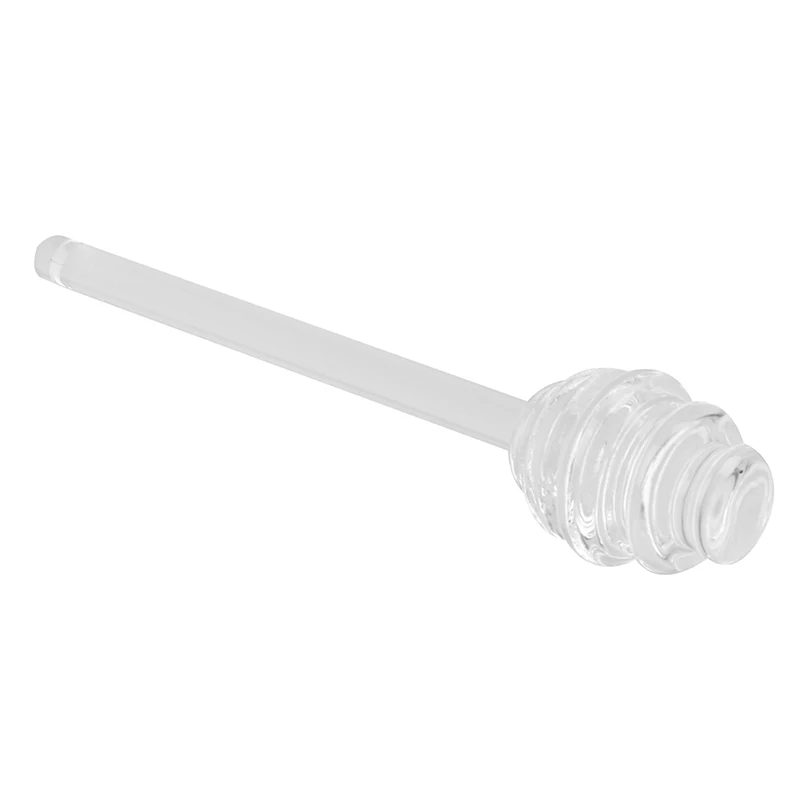 Стеклянная палочка для меда дозатор сиропа стеклянная ложка банка кухонные