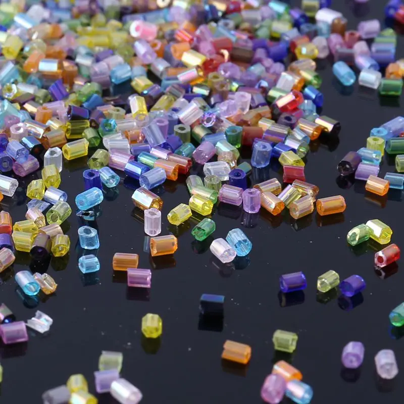

The Best-Selling 3MM Beads Are Suitable For Making Beautiful Handmade Jewelry DIY Crafts Glass Materials Colorful Rice Beads