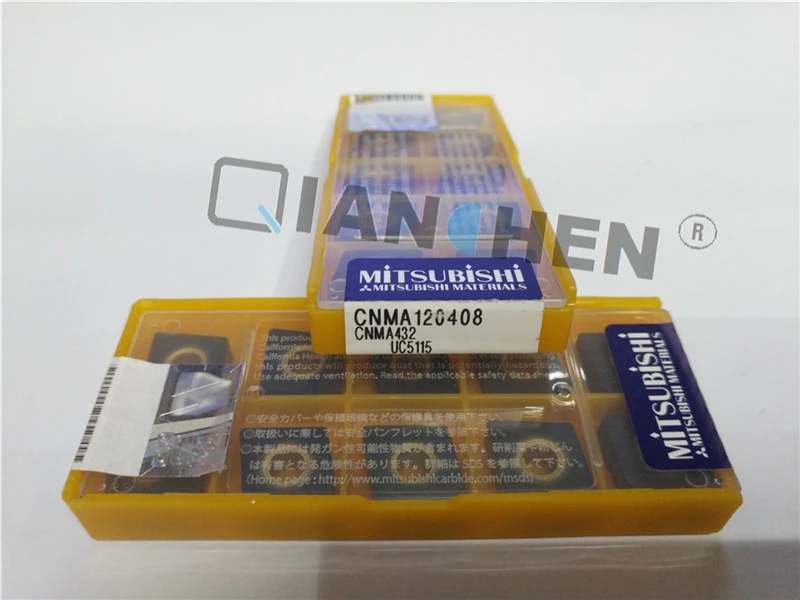 

Mitsubishi 10pcs/lot CNMA120404 08 12 UC5115 Internal Turning Tool Hard Alloy