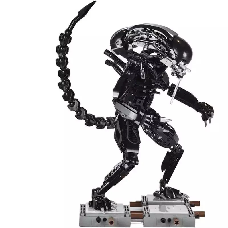 

Diy Alien Building Blocks Bricks Creative Movies Collection Movie 599pcs Educational Block Building Toys For Children Kids