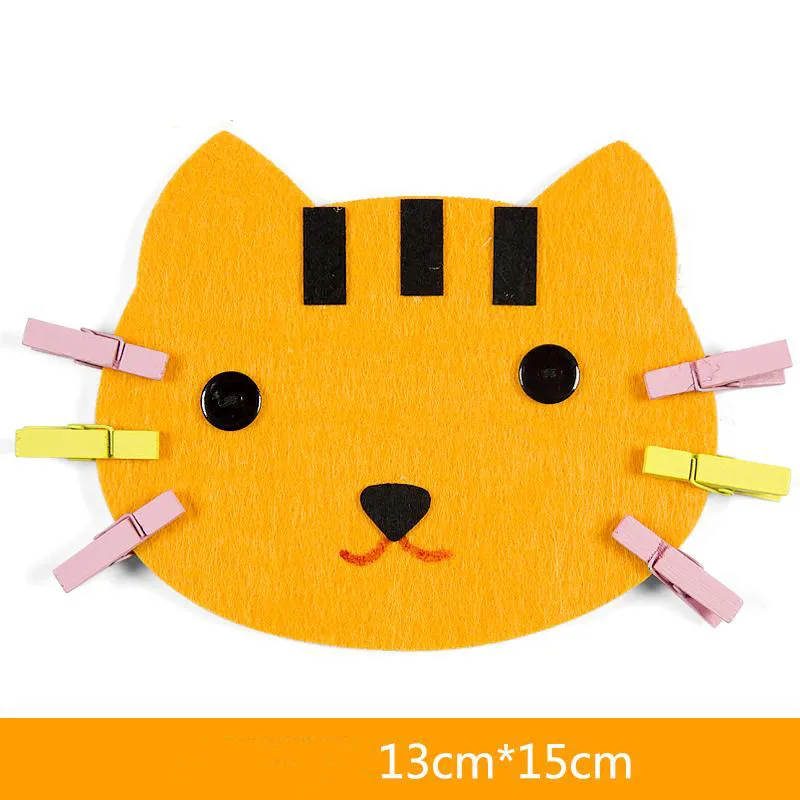 1 шт. милые девушки Учебное пособие &quotсделай сам&quot ткут ткань + дерево клип