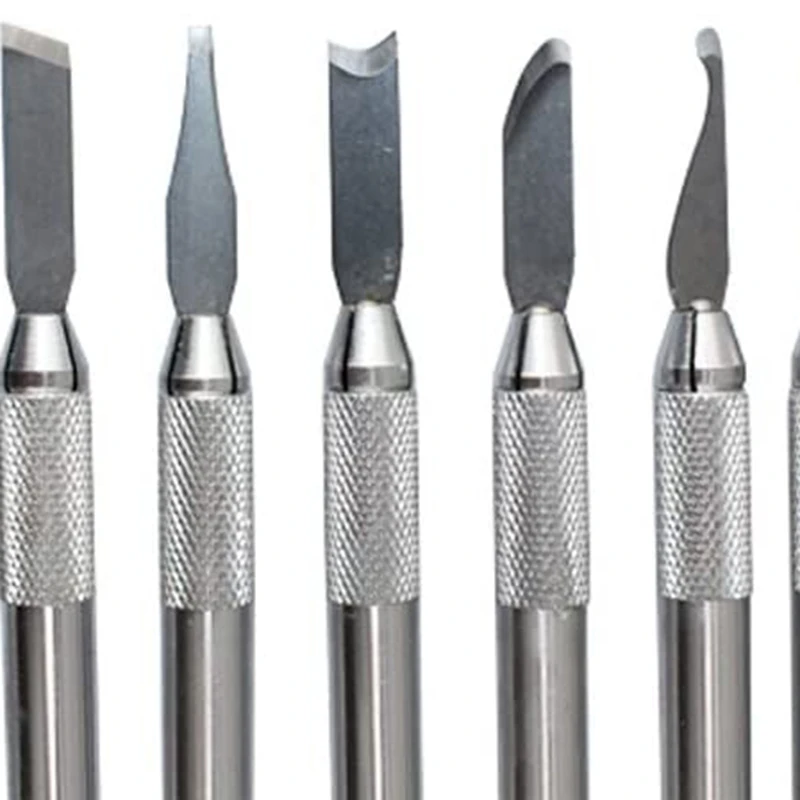 10 шт. Вощеные резчики ножи для резьбы керамика глина набор инструментов лепки