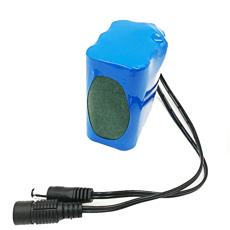 Бесплатная доставка 3S BMS DC 11 1 V 5.2Ah 12 6 5200 mAh 12V Портативный Перезаряжаемый литиевый