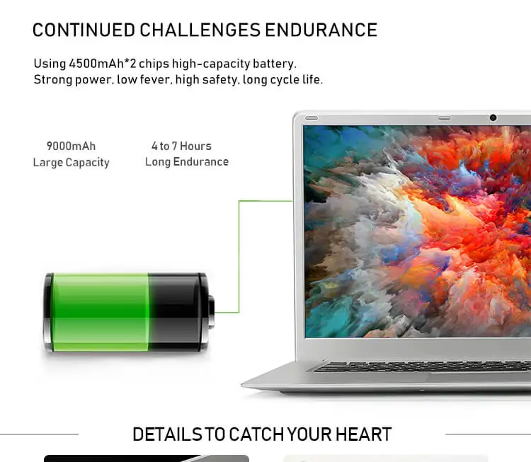 AMOUDO 15,6 дюймов 4 Гб ОЗУ+ 64 Гб eMMC Intel Braswell четырехъядерный Win 10 двухдиапазонный Wifi Bluetooth 4,0 ноутбук компьютер