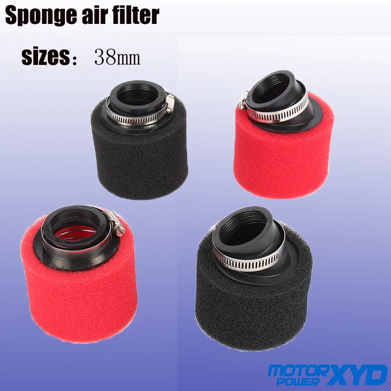 Губки воздушного фильтра 38 мм пенопластовый очиститель для локтя мопеда скутера