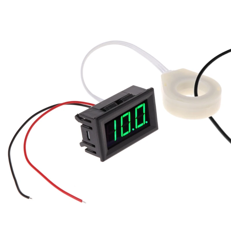 

DC 5-120V 100A Digital Voltmeter Current Voltage Amp Meter w Hall Effect Sensor