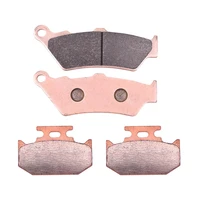 125cc long life front and rear brake pads kit for yamaha dt125 dt125x dt 125 x 2005 2006