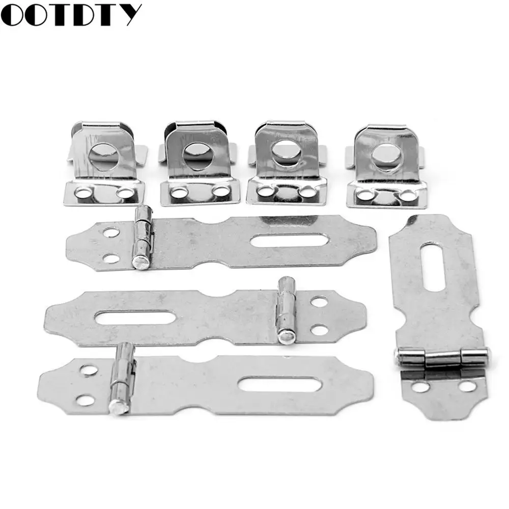 4 шт для дома выдвижного ящика дверной защитный навесной замок Скоба из