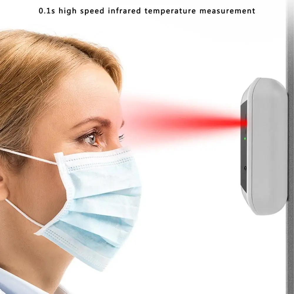 2020 Бесконтактный автоматический интеллектуальный ручной термометр настенный