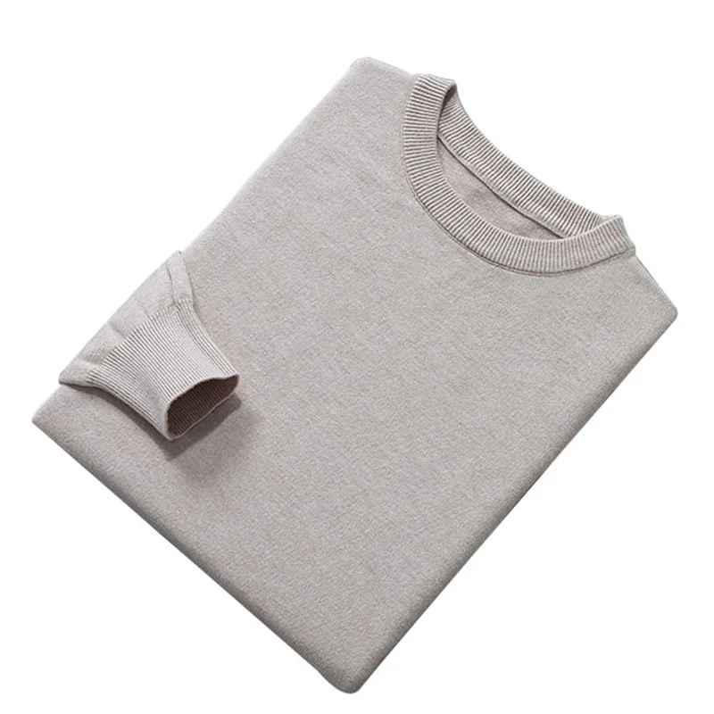 

YSC 2021 классический стильный мужской вязаный кашемировый шерстяной свитер с круглым воротником, свободный стиль, мягкий теплый пуловер, разноцветный