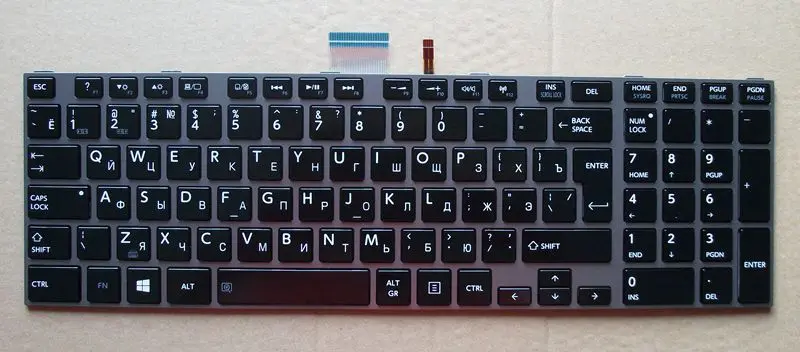 

SSEA New laptop With backlight Russian Keyboard RU for Toshiba Satellite S850 S855 S870 S875 S855D P850 P850D P855 P855D P870