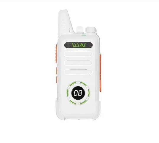 white WLN KD-C1 Plus мини рация UHF 400-470 МГц 5 Вт с 16 каналами двухстороннее радио обновление видения для KD-C1 KDC1plus - Цвет: white