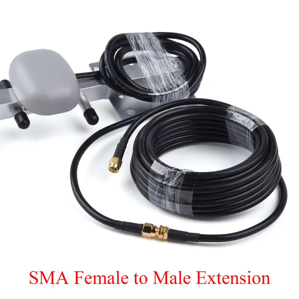 FR&RU Warehouse 4G LTE 25dBi Antenna 791-2690MHz Outdoor Wireless Yagi Antenna SMA Male For Router Booster Amplifier Modem