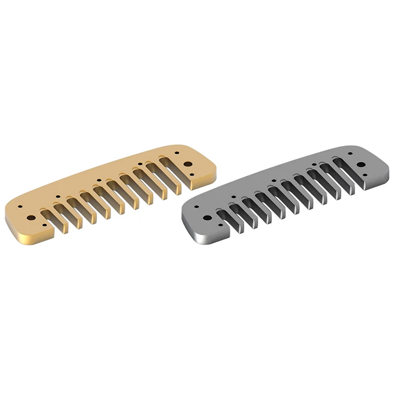 

Aluminum Alloy Harmonica Blues Comb, Blues Comb Harmonica Part for Hohner Golden Melody