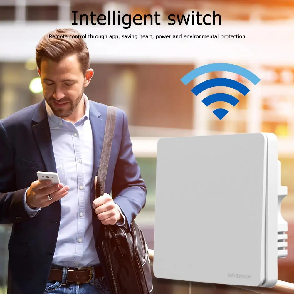 Hot Sale Smart Switch Portable Delicate Design Light Wi-Fi Touch Panel Wall Wireless Remote Control Smartphone 220V/50Hz |