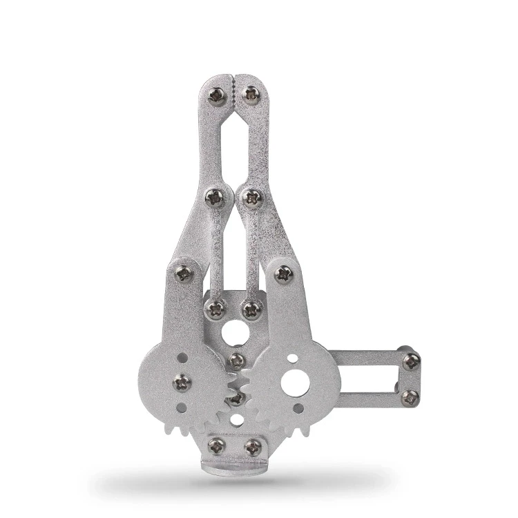 2 dof рука робота Grampo Garra De Metal Pata MecâNica Metal/Clipe braso RobóTico compativel Com MG995 996 Para Arduino