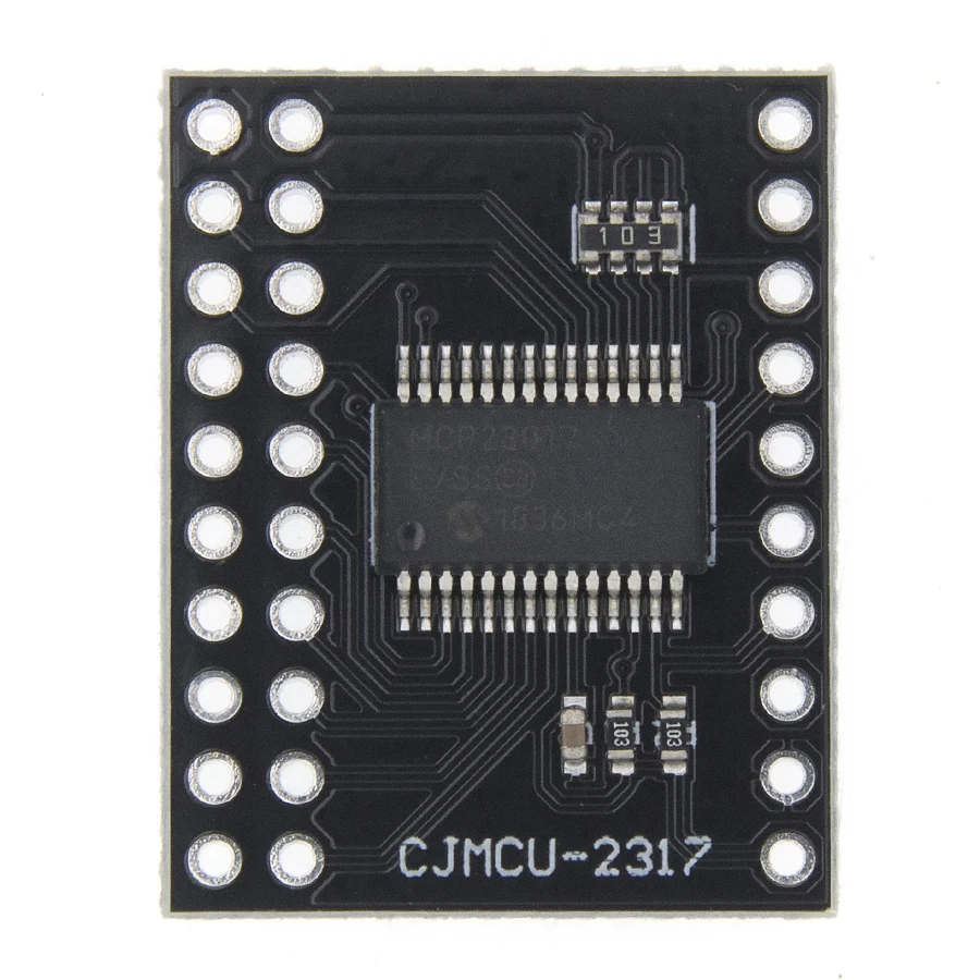 Модуль последовательного интерфейса MCP23017 IIC I2C SPI MCP23S17 двунаправленный 16-битный
