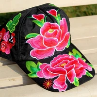 rose baseball cap for women embroidery flower mum hat cap the rapper cotton female cap outdoor sports men snapback hat bone