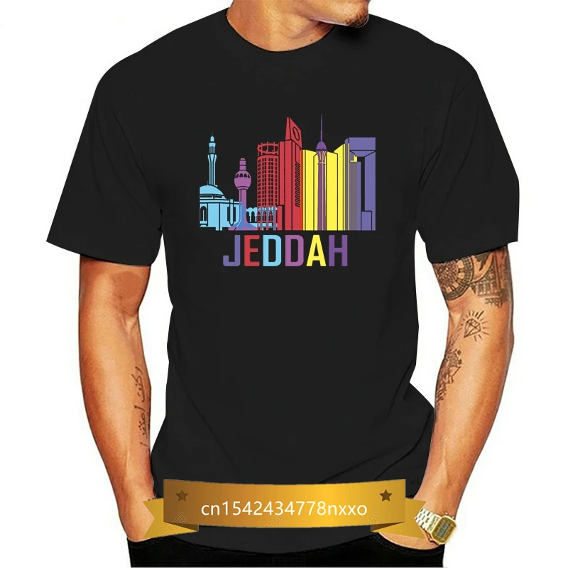 

Men's Jeddah Saudi Arabia T Shirt t shirt personalized Short Sleeve Round Collar Kawaii Interesting New Style Summer Style shirt