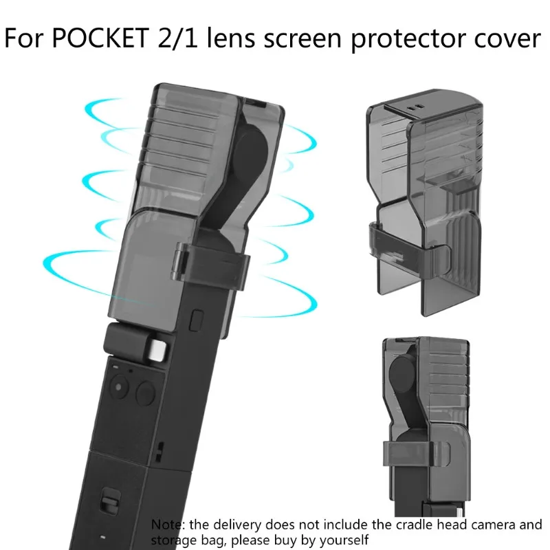 

Lens Protection Cover Screen Cap Anti-Collision Protective Case Protector Compatible with Pocket 2/Osmo Pocket Camera