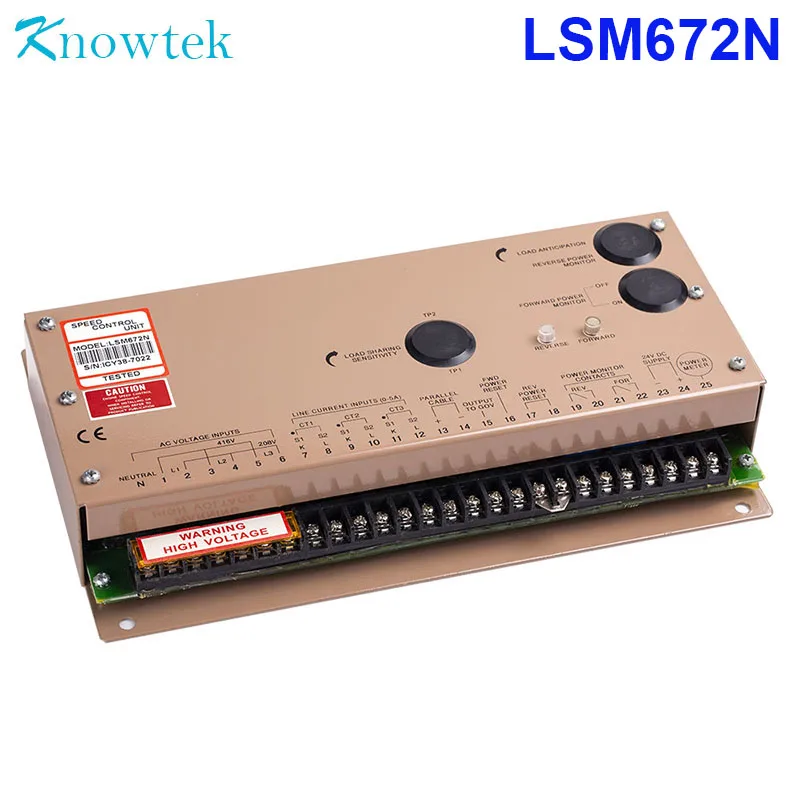 Регулятор скорости LSM672N для дизельного генератора модуль нагрузки регулятор
