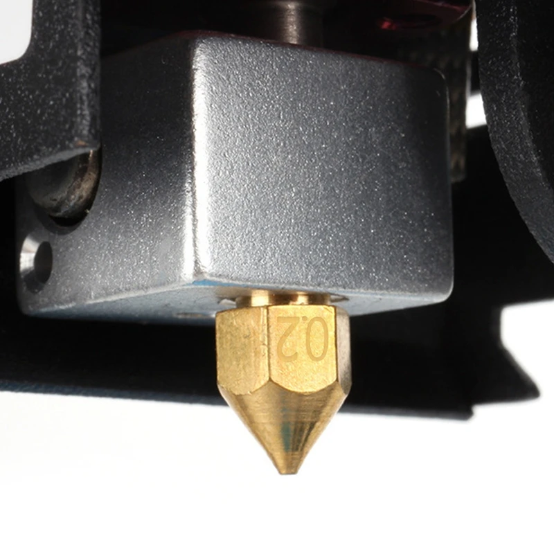 3D Printer Accessories 1.75mm MK8 Extruder Print Head Brass Nozzle for Makerbot Creality CR-10 Ender 2/3 (20 Pcs) | Компьютеры и офис