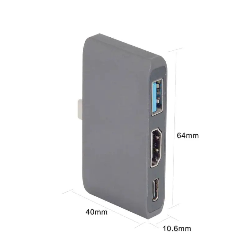 Thunderbolt 3 usb type C Узловая док-станция в режим HDMI Dex для Samsung Galaxy S8/S9 NAND с PD USB 3,0 для Macbook Pro USB-C