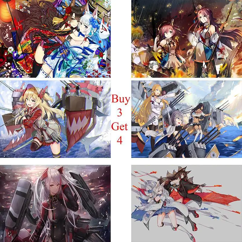 Игровые плакаты Bluetooth Lane в японском стиле аниме печать с белым покрытием четкое