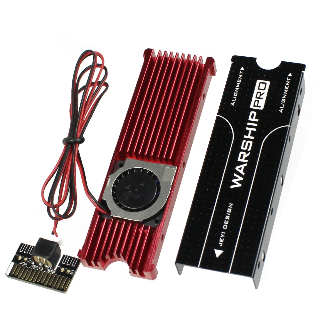 JEYI охлаждающий вентилятор для NVME NGFF M.2 радиатор 2280 ssd металлический лист