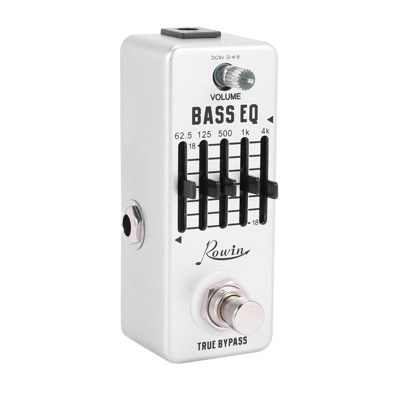 

Lef-317B Bass Eq Equalizer Guitar Effect Pedal 5-Band Pedal Aluminum Alloy Body True Bypass