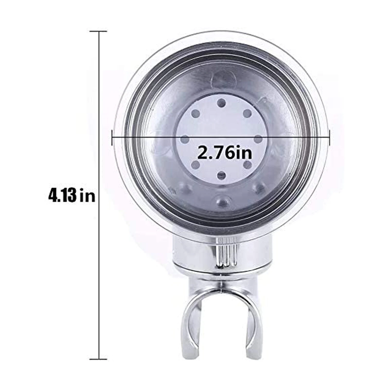 

Universal Adjustable Hand Shower holder Suction cup holder Full Plating Shower Rail Head Holder Bathroom Bracket stable