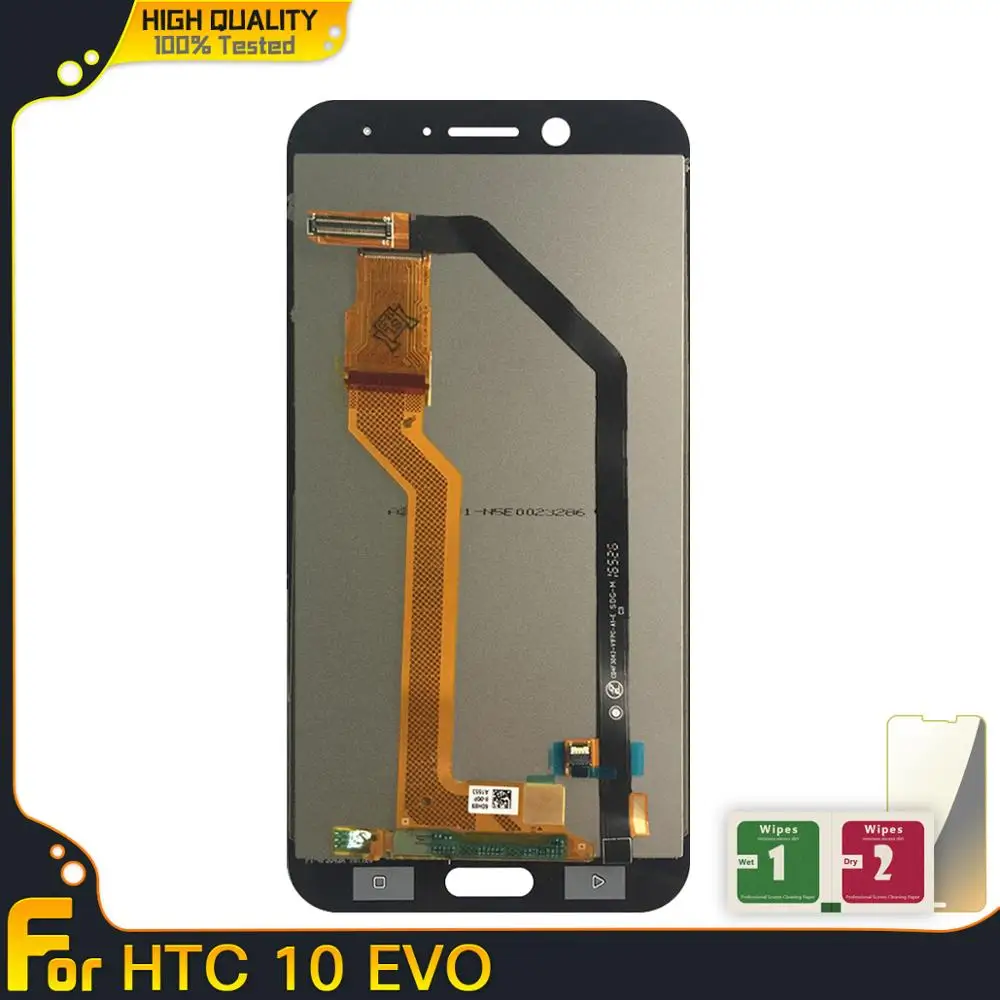Новый ЖК дисплей хорошего качества для HTC 10 EVO Bolt сенсорный экран дигитайзер
