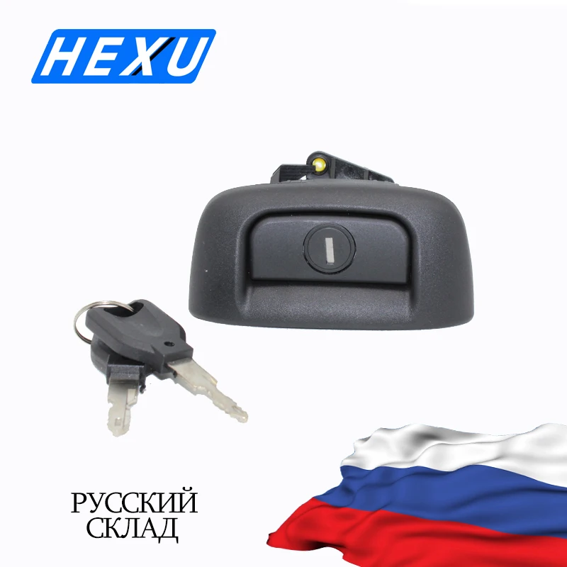 Задний багажник замок багажника с 2 ключами для Renault Thalia 1998 2010 Logan Clio Sedan 7701472508