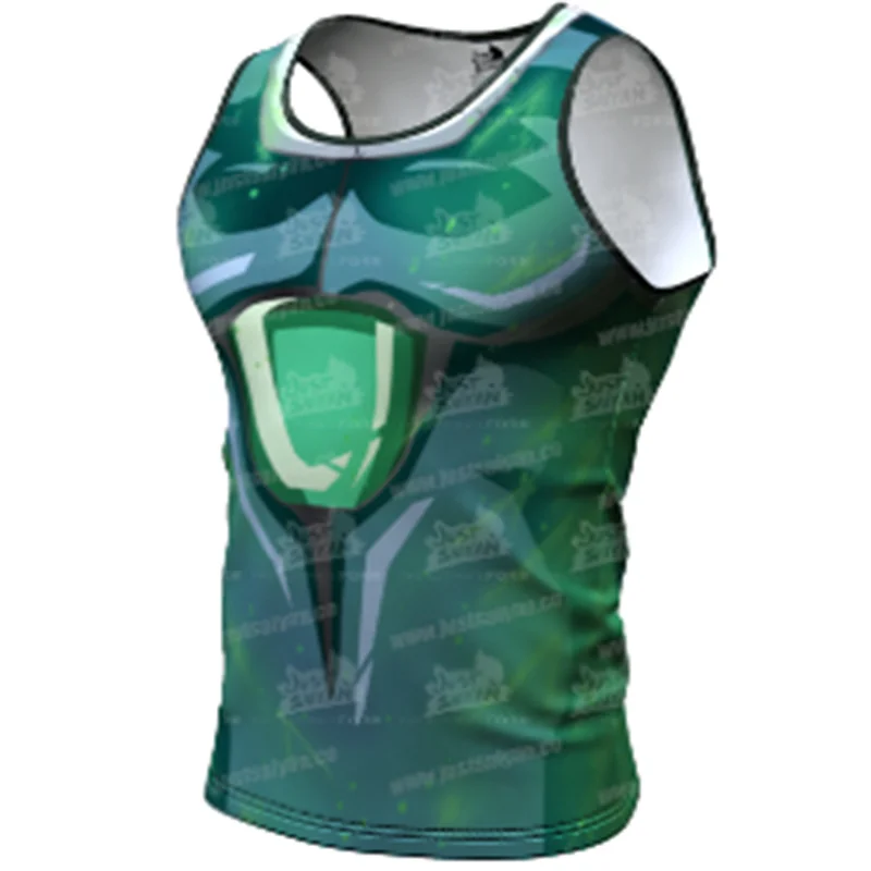 

Майка мужская для спортзала, модная облегающая безрукавка для бодибилдинга и тренировок, с принтом, для воркаута и бега