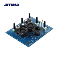 aiyima two way preamp amplifier board microphone xlr 6 35mm input with tweeter bass eq adjustment compression preamplifier