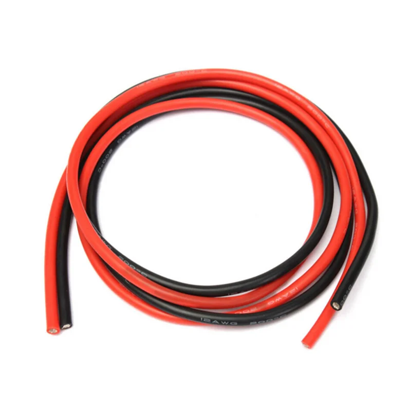 

Hoenvesta силиконовые провода черные и красные 14AWG-26AWG