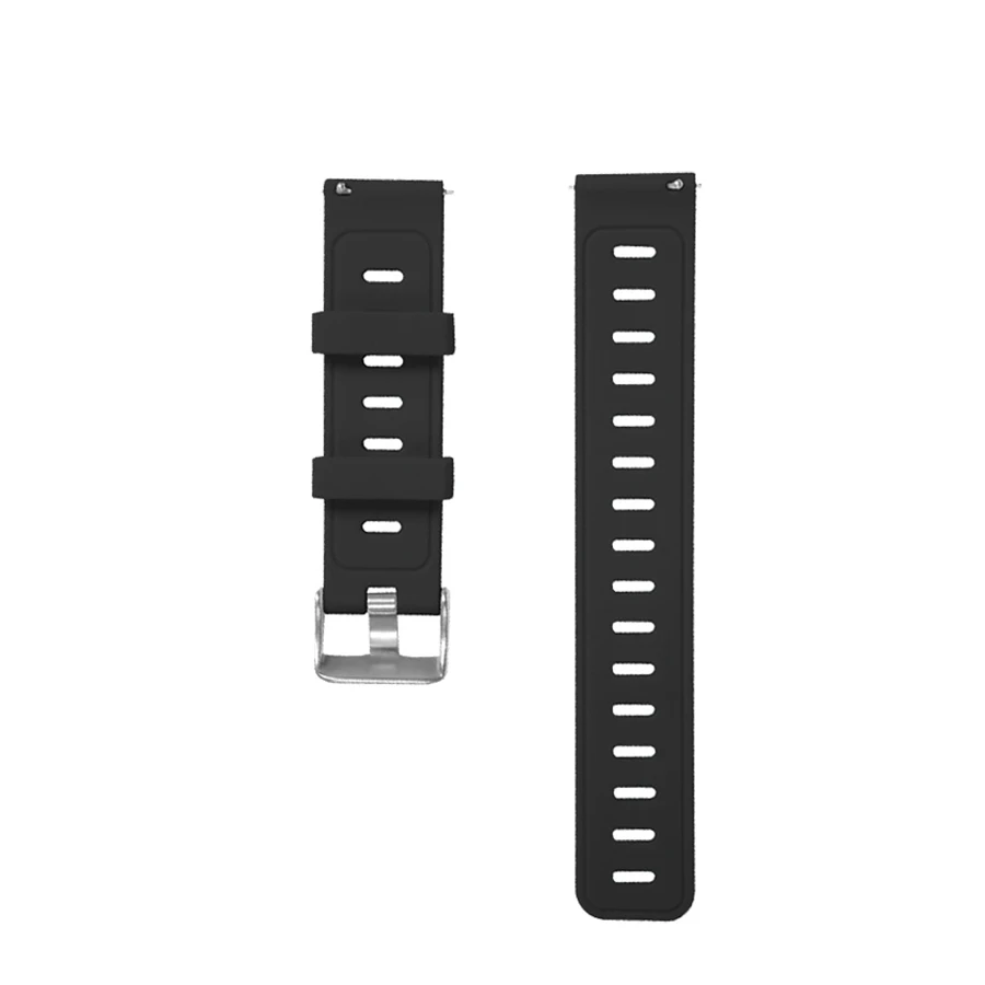 H Strap Only Для Amazfit ремешок Bip 20 мм ремешок для часов Камуфляжный силиконовый браслет для Xiaomi Huami Amazfit Bip Bit молодежный чехол Крышка Аксессуары - Цвет: H Strap Only