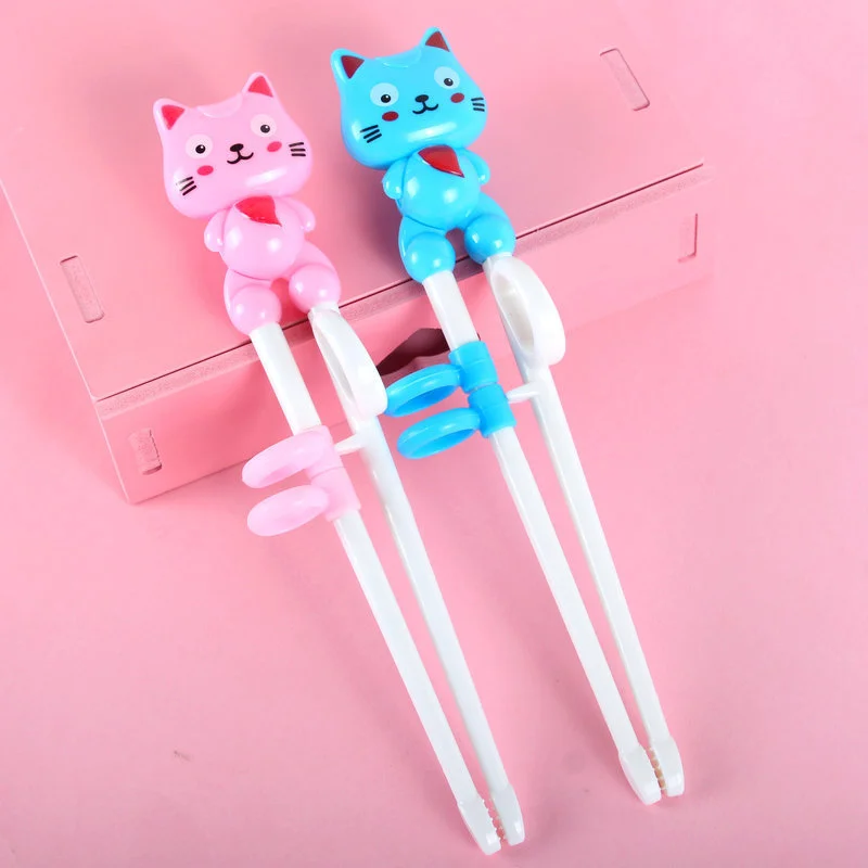 Палочки для еды с мультяшными животными 1 пара Детские палочки учебные обучение