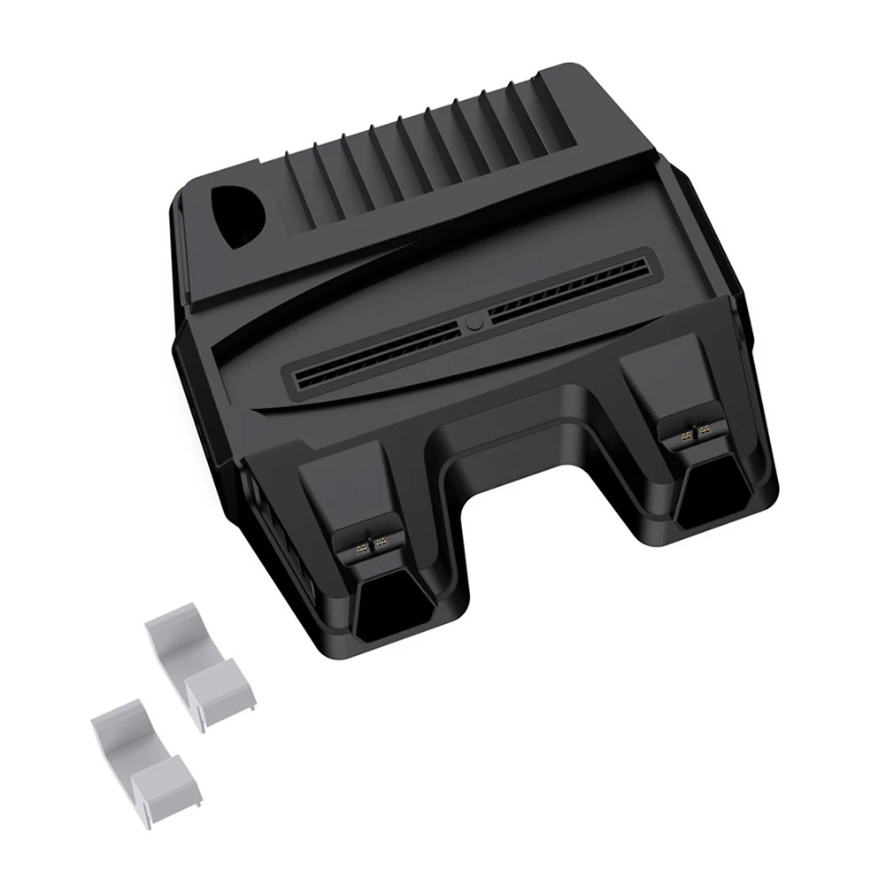 

Dual Controller Charger Console Vertical Cooling Stand for PS5 Game Console Vertical Cooler Game Accessories