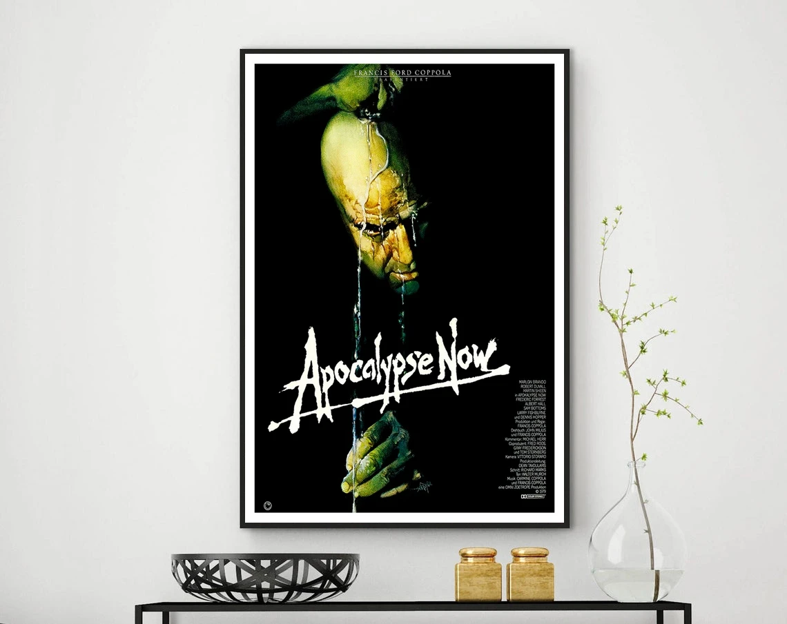 Покалипсис сегодняшняя война 70s кино классический фильм Холст плакат домашняя